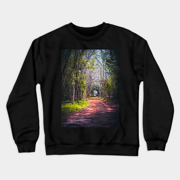 The Cabin Crewneck Sweatshirt by SAINTSPHOTOS